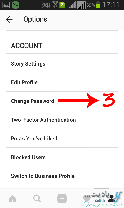 تغییر رمز عبور ورود به اکانت اینستاگرام (Instagram)