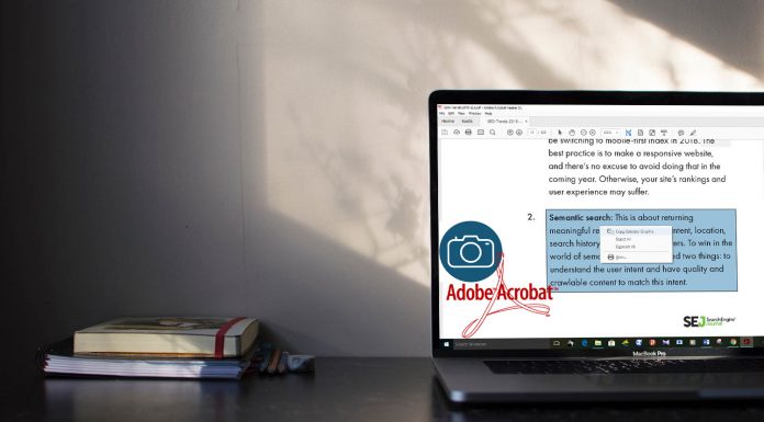 آموزش گرفتن اسکرین شات از فایل PDF توسط نرم افزار Adobe Reader